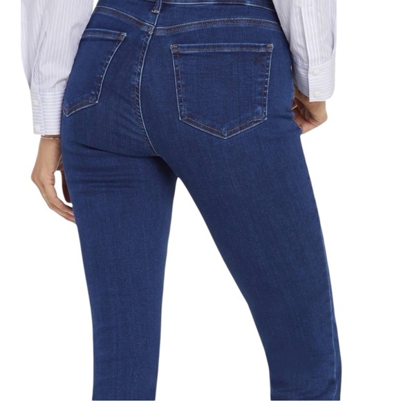 NYDJ LIFT & TUCK TECHNOLOGY MEDIUM  WASH SKINNY JEAN SZ 4 - Picture 3 of 13